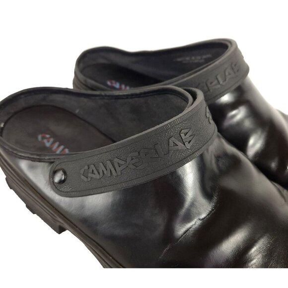 Camper Lab Traktori Leather Clogs Size 46 US 13 Mens Black CamperLab $315 - Picture 4 of 16